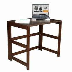 Regency Flip Flop 31" Folding Desk, Mocha Walnut (HDSKF3121MW)