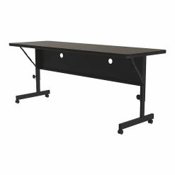 Correll Folding Table, 60" X 24", Walnut (FT2460TF-01) -Outlet OFFICE TABLES Store unnamed file 1094