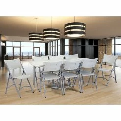 National Public Seating NPS® Heavy Duty Fold-in-Half Table, 30 X 72, Speckled Gray (BMFIH30721) -Outlet OFFICE TABLES Store unnamed file 1115