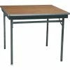 Barricks Square Folding Table, 30Hx36Wx36"L