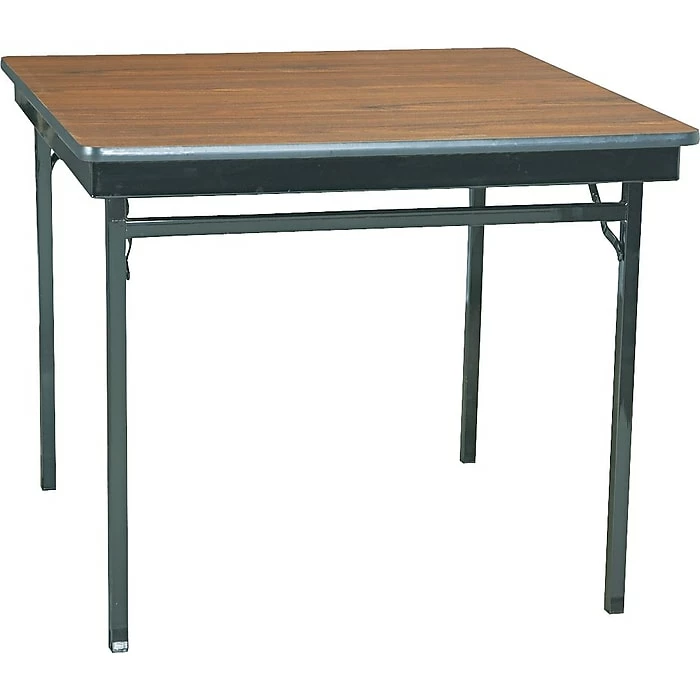 Barricks Square Folding Table, 30Hx36Wx36"L 1 Barricks Square Folding Table, 30Hx36Wx36"L