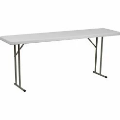 Flash Furniture Folding Table, 70.8"D X 18"W, Granite White (6RB1872) -Outlet OFFICE TABLES Store unnamed file 1129