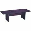 Safco Corsica Boat-Shaped Wood Veneer Conference Table Top, Mahogany (CT96MAH)