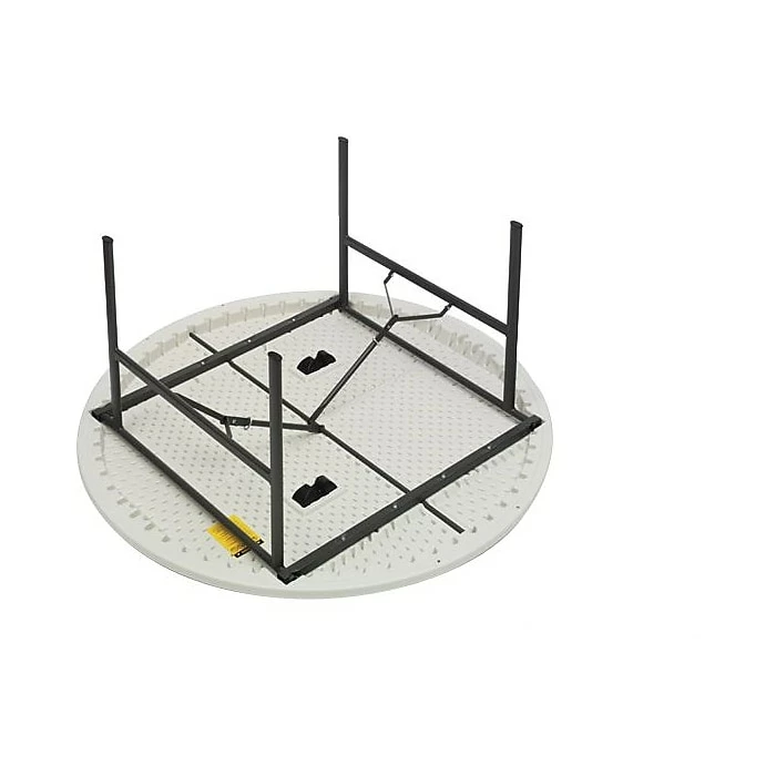 Iceberg® IndestrucTables TOO™ 1200 Series Folding Table, 60" Round, Platinum 3 Iceberg® IndestrucTables TOO™ 1200 Series Folding Table, 60" Round, Platinum - Image 3