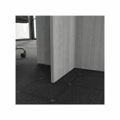 Bush Business Furniture 42W Round Conference Table With Wood Base, Platinum Gray (99TB42RPG) -Outlet OFFICE TABLES Store unnamed file 120