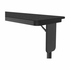 Correll Folding Table, 96" X 18", Black Granite/Black (SP1896TF-07) -Outlet OFFICE TABLES Store unnamed file 1221