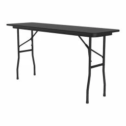 Correll Folding Table, 72" X 18", Black (CF1872TF-07) -Outlet OFFICE TABLES Store unnamed file 1226
