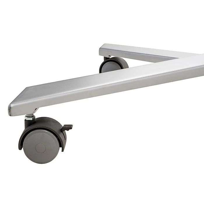 National Public Seating NPS #CTT3042 Cafe Time Adjustable-HeightTable, Charcoal Slate/Silver 6 National Public Seating NPS #CTT3042 Cafe Time Adjustable-HeightTable, Charcoal Slate/Silver - Image 6