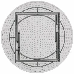 Flash Furniture 29"H X 72"L X 72"D Granite Plastic Folding Table, White (RB72R) -Outlet OFFICE TABLES Store unnamed file 1241