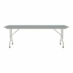 Correll Folding Table, 96" X 30", Gray (CFA3096TF-15)