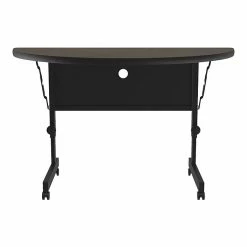 Correll Folding Table, 48" X 24", Walnut (FT2448TFHR-01)