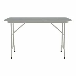Correll Folding Table, 48" X 24", Gray (CF2448TF-15)
