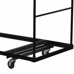 Flash Furniture Steel Folding Table Dolly For Rectangular Folding Tables, Black -Outlet OFFICE TABLES Store unnamed file 1289