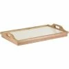 Winsome 24.37" Breakfast Folding Bed Tray With Handle, Natural (98122)