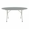 Correll Folding Table, 62" Dia., Gray (CF60TF-15)