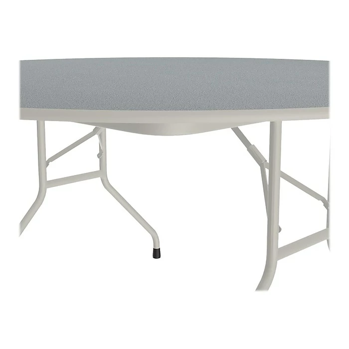 Correll Folding Table, 62" Dia., Gray (CF60TF-15) 5 Correll Folding Table, 62" Dia., Gray (CF60TF-15) - Image 5