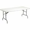 Iceberg® IndestrucTables TOO™ 1200 Series Folding Table, 96x30", Platinum
