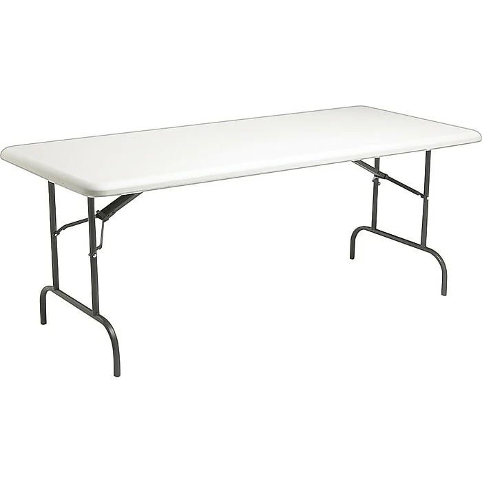 Iceberg® IndestrucTables TOO™ 1200 Series Folding Table, 96x30", Platinum 1 Iceberg® IndestrucTables TOO™ 1200 Series Folding Table, 96x30", Platinum