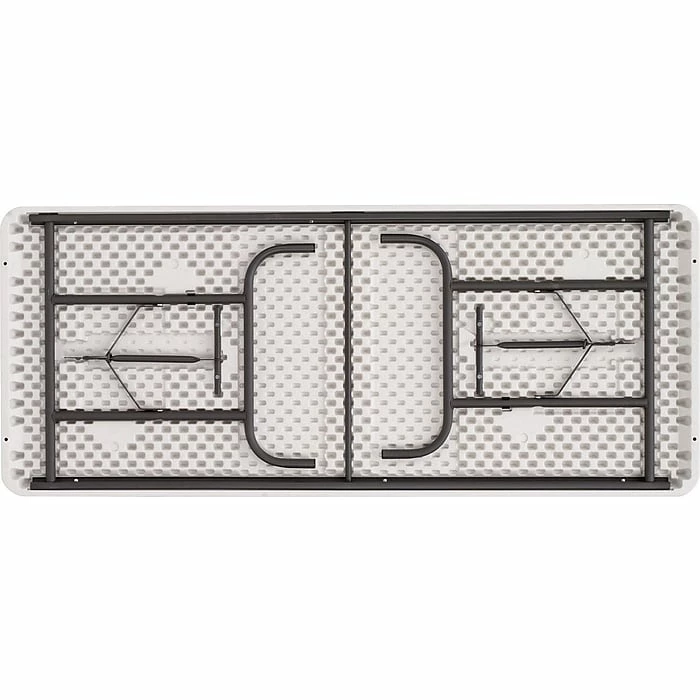 Iceberg® IndestrucTables TOO™ 1200 Series Folding Table, 96x30", Platinum 2 Iceberg® IndestrucTables TOO™ 1200 Series Folding Table, 96x30", Platinum - Image 2