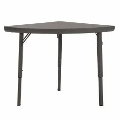 Zown Premium Collection Corner Folding Table, Brown, 2/Pk (60435PRM2E) -Outlet OFFICE TABLES Store unnamed file 1330