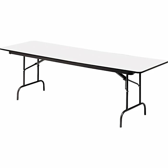 ICEBERG Premium Folding Table, 60" X 30", Gray/Charcoal (55217) 1 ICEBERG Premium Folding Table, 60" X 30", Gray/Charcoal (55217)