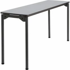 Iceberg Maxx Legroom Folding Table, 18" X 60", Gray (65877) -Outlet OFFICE TABLES Store unnamed file 1380
