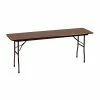Correll Commercial Duty Folding Table In Walnut (CF1872PXA01)