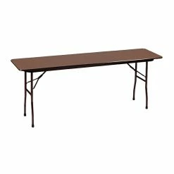 Correll Commercial Duty Folding Table In Walnut (CF1872PXA01)