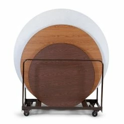 Outlet OFFICE TABLES Store 22 Correll Folding Table Truck In Brown (T456A)