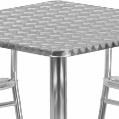 Flash Furniture 27.5'' Square Aluminum Indoor/Outdoor Table W/4 Slat-Back Chairs (TLH28SQ017BCHR4) 17 Flash Furniture 27.5'' Square Aluminum Indoor/Outdoor Table W/4 Slat-Back Chairs (TLH28SQ017BCHR4) -Outlet OFFICE TABLES Store unnamed file 1419