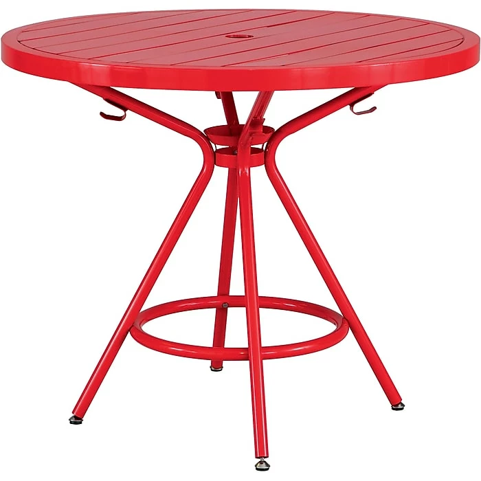 Safco CoGo Round Table, 36" Dia., Red (4362RD) 1 Safco CoGo Round Table, 36" Dia., Red (4362RD)