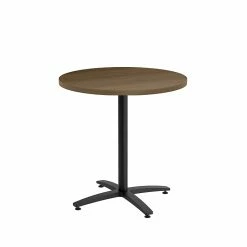 Union & Scale™ Workplace2.0™ Multipurpose 30" Round Pinnacle Laminate Seated Height Black Base Table (54813)