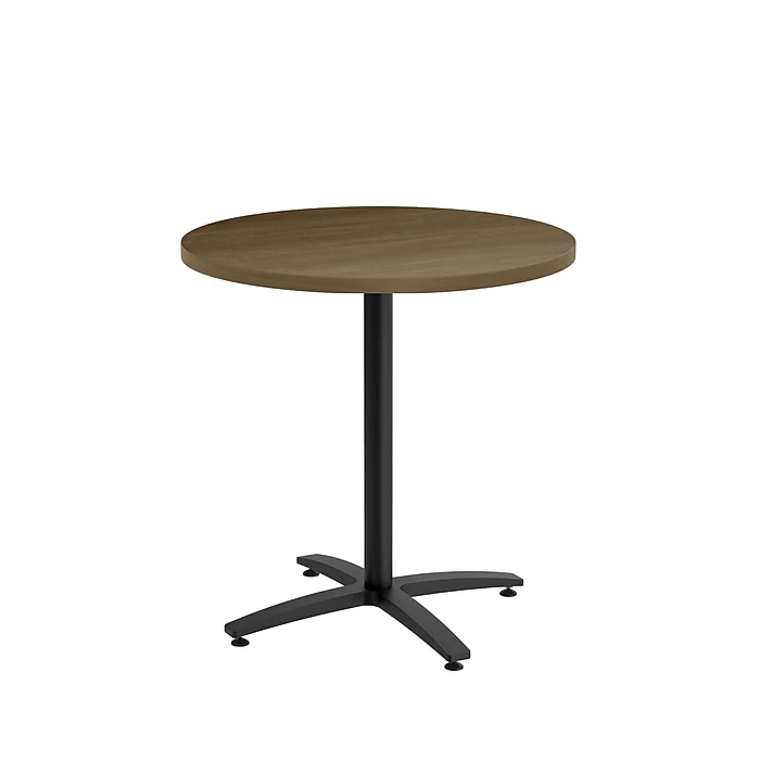 Union & Scale™ Workplace2.0™ Multipurpose 30" Round Pinnacle Laminate Seated Height Black Base Table (54813) 1 Union & Scale™ Workplace2.0™ Multipurpose 30" Round Pinnacle Laminate Seated Height Black Base Table (54813)