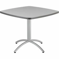 Iceberg® CafeWorks Cafe Table, 36'' Square, Gray -Outlet OFFICE TABLES Store unnamed file 220