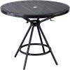 Safco CoGo Round Table, 36"Dia., Black (4362BL)