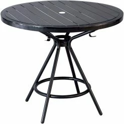 Safco CoGo Round Table, 36"Dia., Black (4362BL)