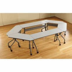 Iceberg OfficeWorks Mobile Training Table 60x18, Gray -Outlet OFFICE TABLES Store unnamed file 336