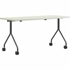 HON Between Nesting Training Room Table, 24" X 72", Silver Mesh/Loft (HONPT2472NSB9LT)