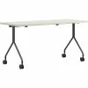 HON Between Nesting Training Room Table, 30" X 72", Silver Mesh/Loft (HONPT3072NSB9LT)