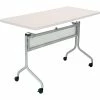 Safco Impromptu® Table Base For 48"W, Silver (802869)
