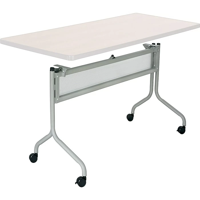 Safco Impromptu® Table Base For 48"W, Silver (802869) 1 Safco Impromptu® Table Base For 48"W, Silver (802869)