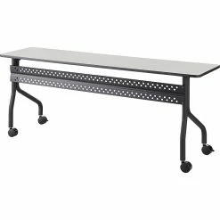 Iceberg OfficeWorks Mobile Training Table 72x18, Gray -Outlet OFFICE TABLES Store unnamed file 389