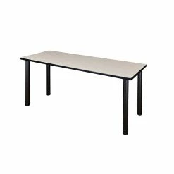 Regency Kee Training Table, 24"D X 60"W, Maple/Black (MT6024PLBPBK)