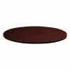 HON Preside Round Tabletop, 42", Mahogany, 1 1/8"H X 42"W X 42"D