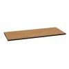 HON Huddle Table Top, Rectangle, Flat Edge, 60"W X 24"D, Harvest Finish (HONMT2460GNCP)