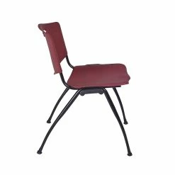 Regency 66"L X 24"W Kee Training Table- Maple/ Black & 2 'M' Stack Chairs- Burgundy (MT6624PLPBK47BY) -Outlet OFFICE TABLES Store unnamed file 471