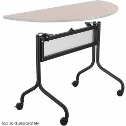 Safco® Mobile Base For 48" Impromptu® Training Tabletops, Black, 28"H X 37 1/2"W X 24"D