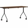 HON Between Training Room Table, 24" X 60", Shaker Cherry (HONPT2460NSFF)