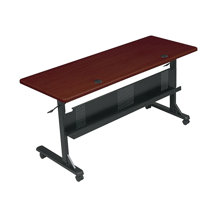 Balt Flipper Training Room Table, 24"D X 60"W, Mahogany (89879M) 2 Balt Flipper Training Room Table, 24"D X 60"W, Mahogany (89879M) - Image 2