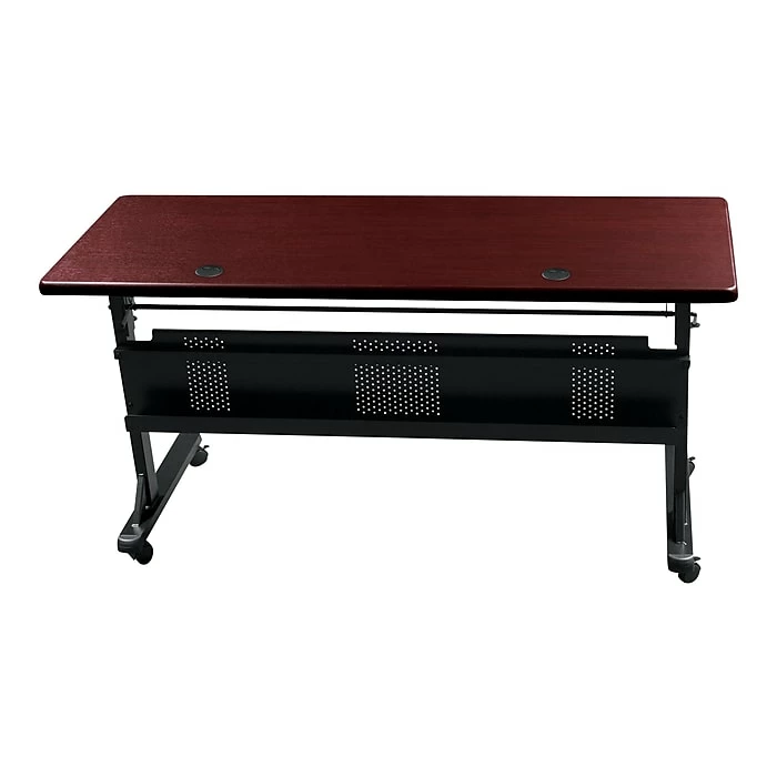 Balt Flipper Training Room Table, 24"D X 60"W, Mahogany (89879M) 4 Balt Flipper Training Room Table, 24"D X 60"W, Mahogany (89879M) - Image 4